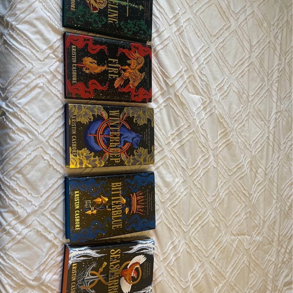 Fairyloot Graceling Realm Editions 1-5 Set by Kristin Cashore